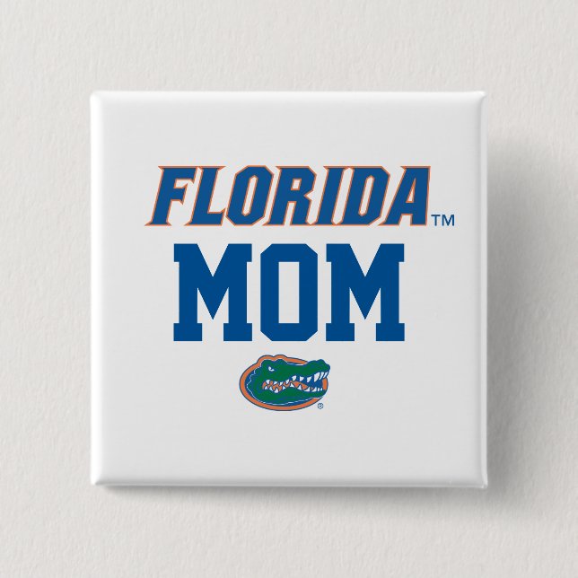 Florida Gator Custom Family Title Button (Front)