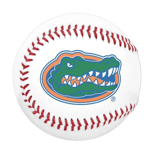 Florida Gator Head Baseball (Front Left)