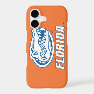 Florida Gator Head Blue & White iPhone 17 Case