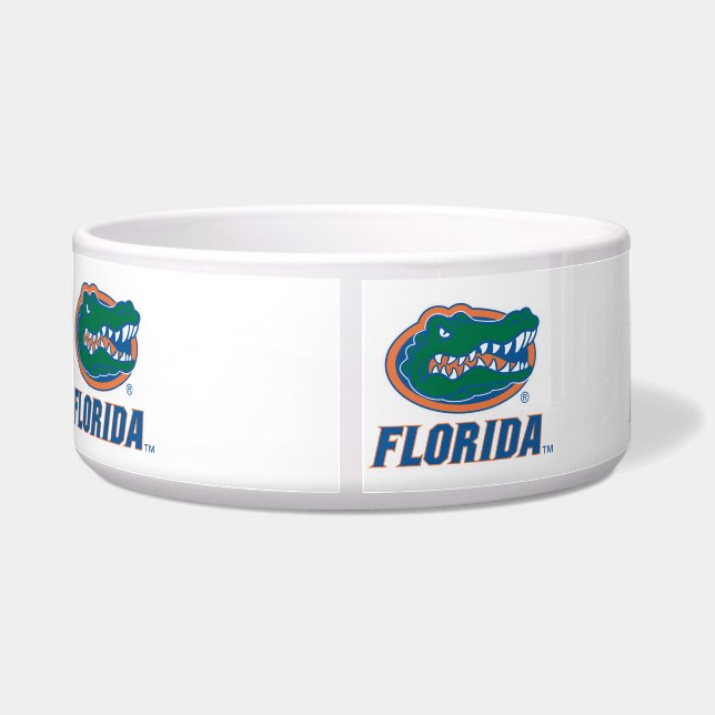 Florida Gator Head Full-Color Bowl (Back)