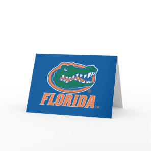 Florida Gator Head Full-Color Card
