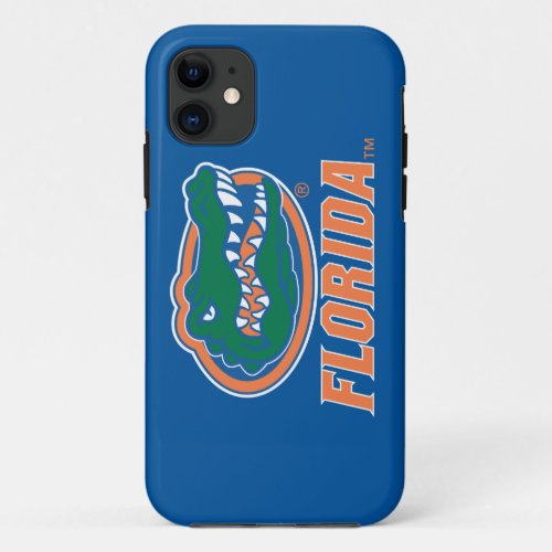 Florida Gator Head Full_Color iPhone 11 Case