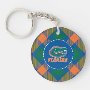 Florida Gator Head Full-Color Keychain