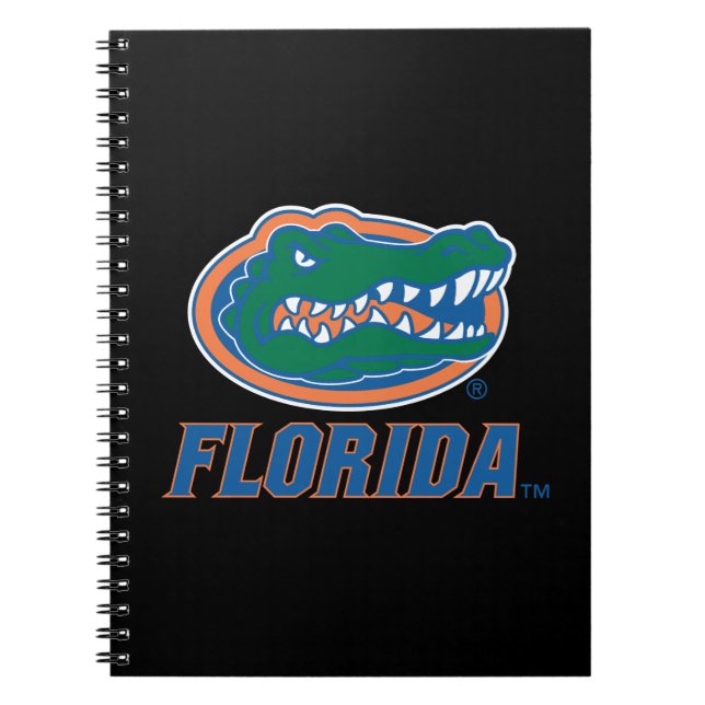 Florida Gator Head Full-Color Notebook (Front)