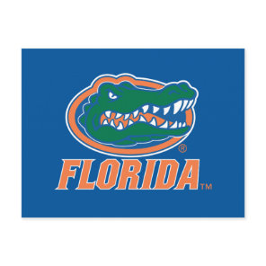 Florida Gator Head Full-Color Postcard