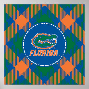 Florida Gator Head Full-Color Poster