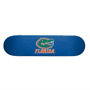 Florida Gator Head Full-Color Skateboard Deck