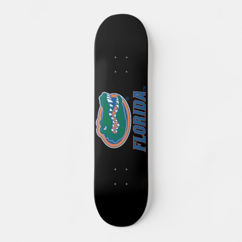 Florida Gator Head Full_Color Skateboard Deck