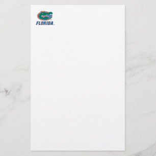 Florida Gator Head Full-Color Stationery