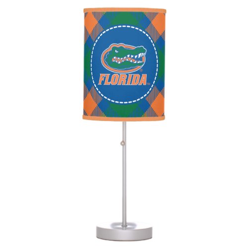 Florida Gator Head Full_Color Table Lamp