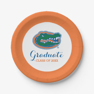 Florida Gator Head Paper Plates