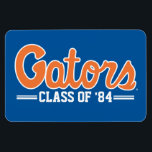 Florida Gators Alumni Class Year Magnet<br><div class="desc">Create your own custom Florida Gator Alumni gear! Enter in your class year in the template field provided. Zazzle offers the most exciting and unique gear for the ultimate Florida Gator fan! All of our products are officially licensed and customizable, which makes them perfect for students, alumni, family, fans, and...</div>