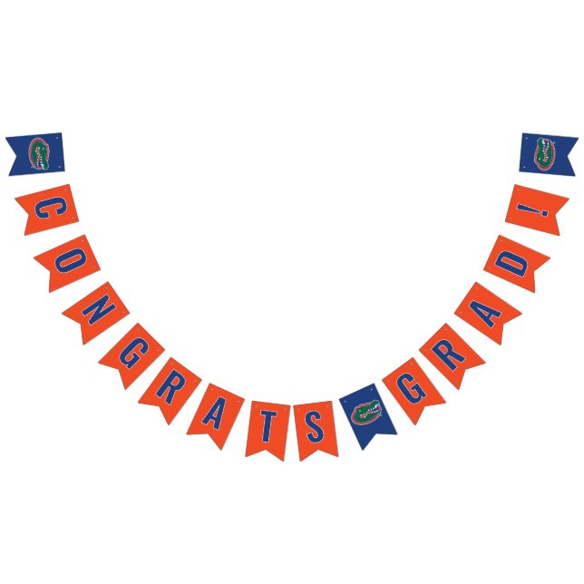 Florida Gators | Congrats Grad  Bunting Flags (All)