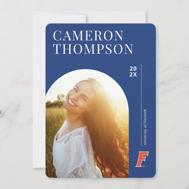 Florida Gators Graduate | Photo Arch Invitation (Front)