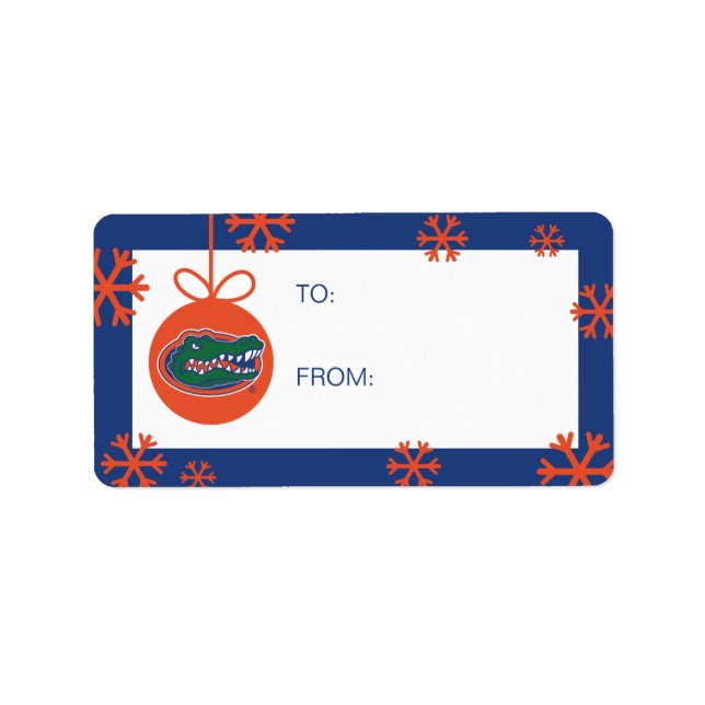 Florida Gators Label (Front)