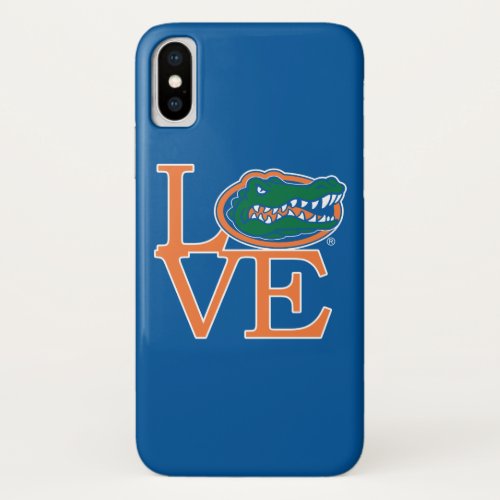 Florida Gators Love iPhone X Case