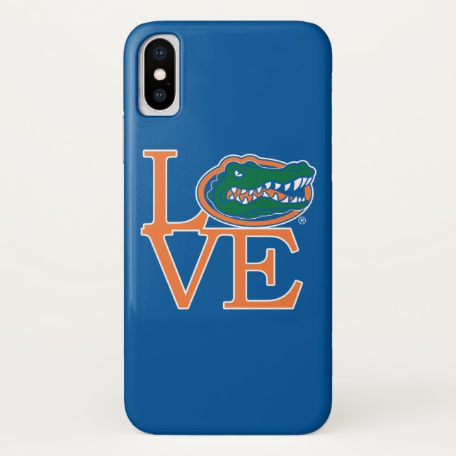 Florida Gators Love Case-Mate iPhone Case (Back)