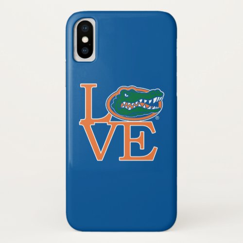Florida Gators Love iPhone X Case