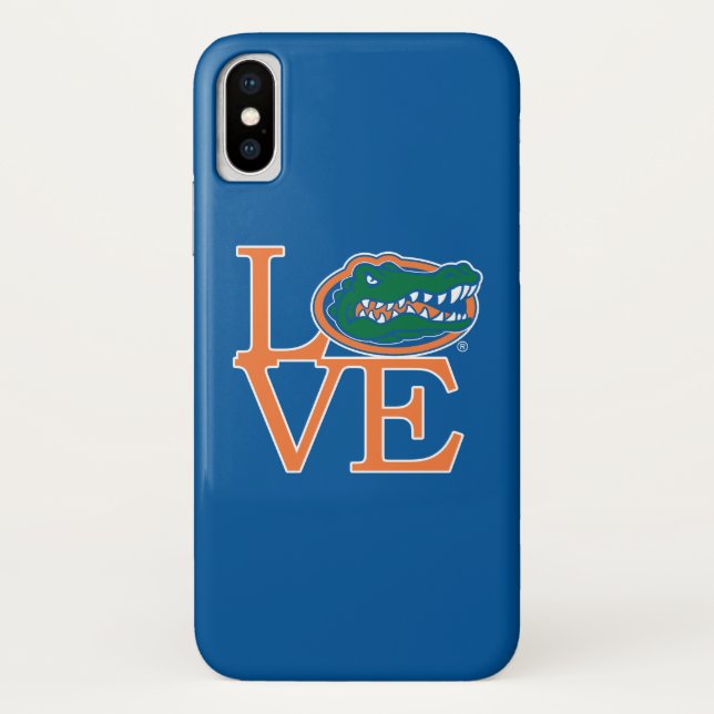 Florida Gators Love Case-Mate iPhone Case (Back)