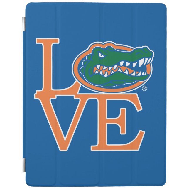 Florida Gators Love iPad Smart Cover (Front)