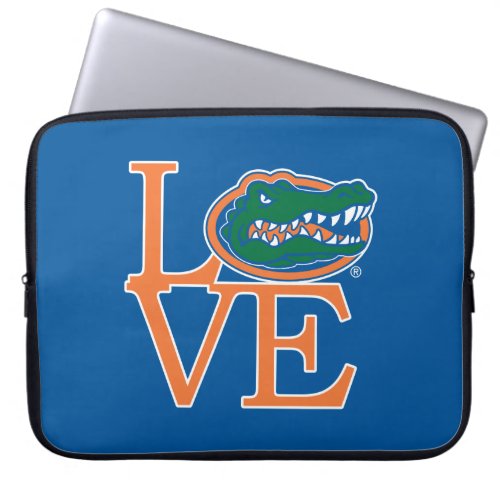 Florida Gators Love Laptop Sleeve