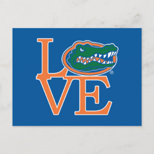 Florida Gators Love Postcard