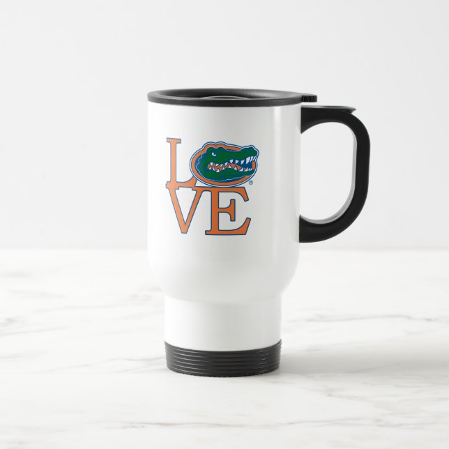 Florida Gators Love Travel Mug (Right)