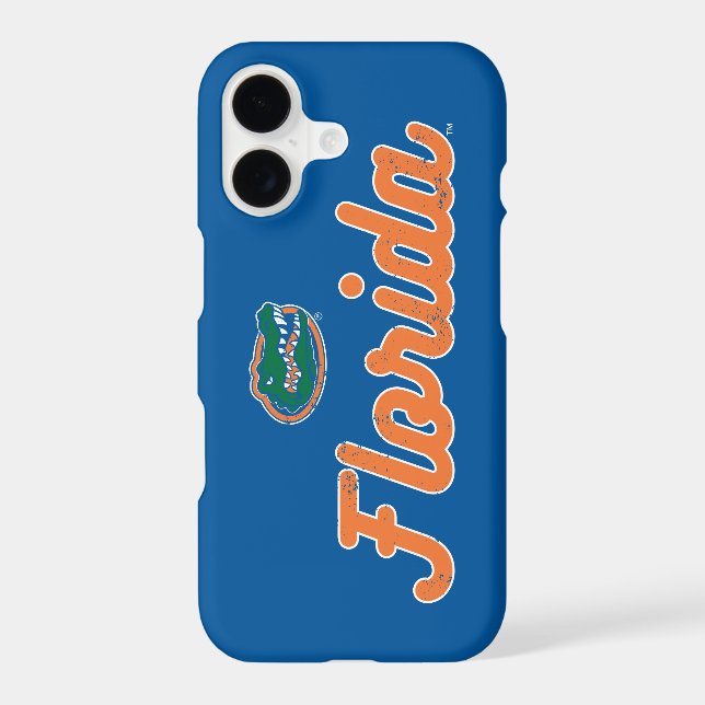 Florida Gators | Script Logo Iphone Case (Back)