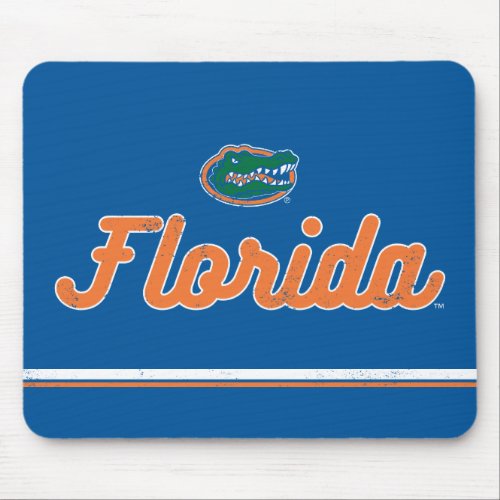 Florida Gators  Script Logo Mouse Pad