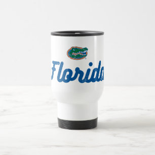Florida Gators   Script Logo Travel Mug