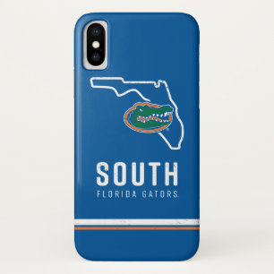 Florida Gators South State Logo iPhone X Case