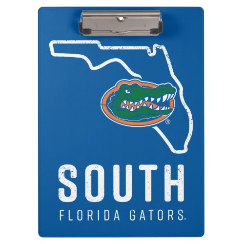 Florida Gators  South State Logo Clipboard