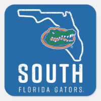  Florida Gators ORANGE BLOCK F Logo 4 Vinyl Decal Car