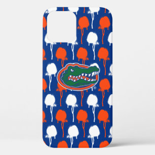 Florida Gators Spray Drip Graffiti Pattern iPhone 12 Pro Case