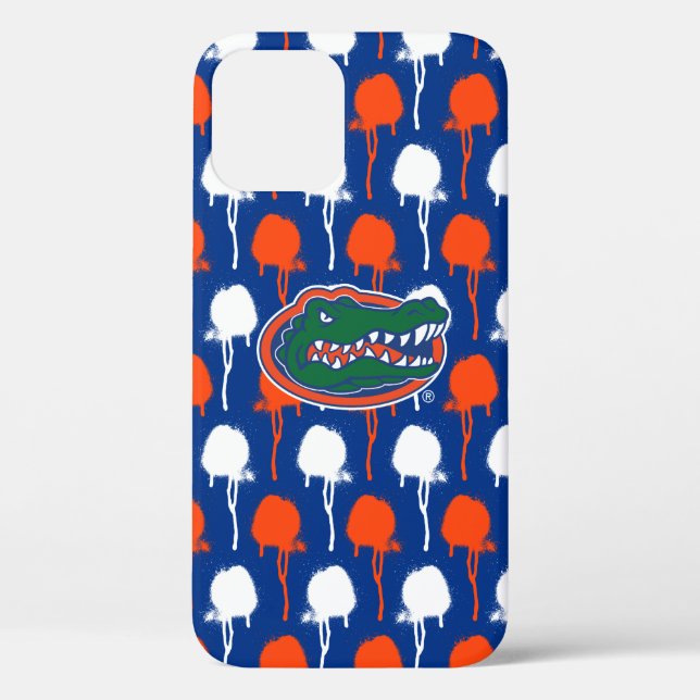 Florida Gators | Spray Drip Graffiti Pattern  Case-Mate iPhone Case (Back)