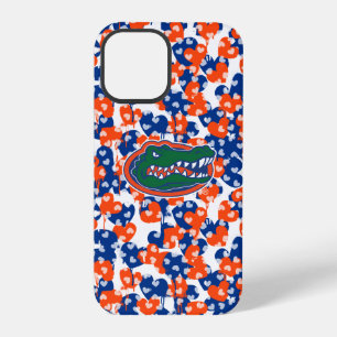 Florida Gators Spray Paint Graffit Little Hearts iPhone 12 Pro Case