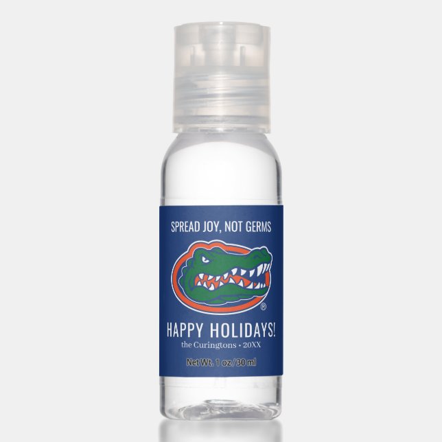 Florida Gators | Spread Joy, Not Germs Hand Sanitizer (Front)