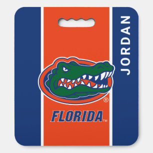 Florida Gators   Stripes with Name Seat Cushion