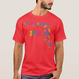 Florida Gay Say Gay Say Love Stay Proud Lgbtq Gay T-Shirt