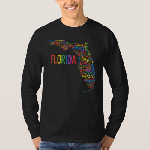 Florida Gay Say Gay Say Trans Say Love Lgbtq Gay R T_Shirt