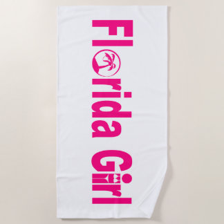 Florida Girl Beach Towel