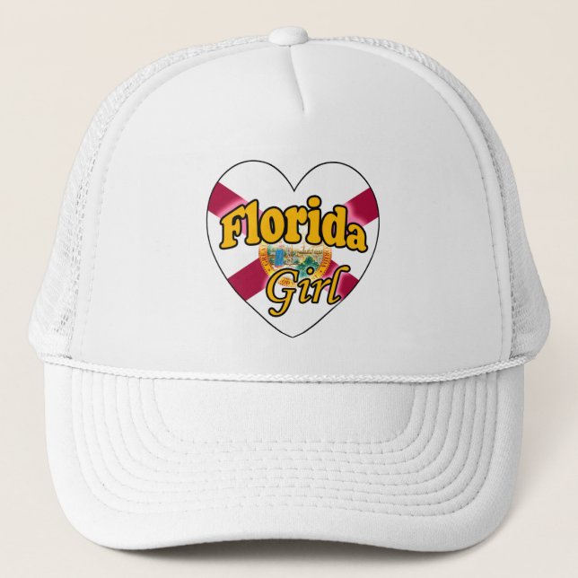 Florida Girl Trucker Hat (Front)