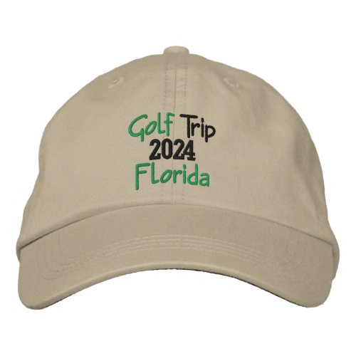 Florida Golf Trip Baseball Hat