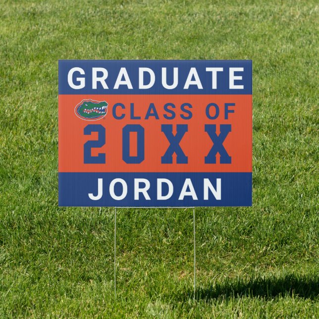 Florida Graduate Class of Graduation  Sign (Insitu)