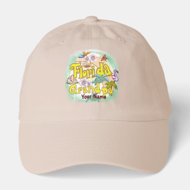 Florida Grandpa  Hat (Front)