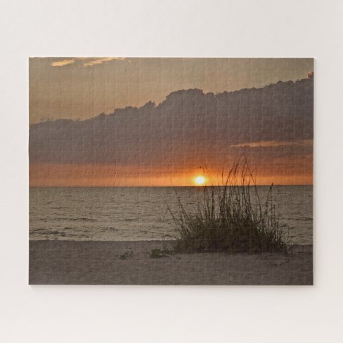 Florida Gulf Coast Sunset _ 16x20 _ 520 pc Jigsaw Puzzle