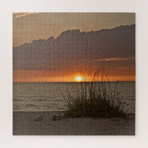 Florida Gulf Coast Sunset _ 20x20 _ 676 pc Jigsaw Puzzle