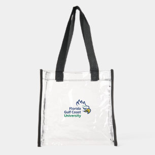 Florida Gulf Coast University Clear Tote Bag