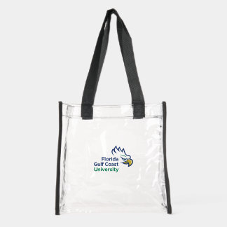 Florida Gulf Coast University Clear Tote Bag