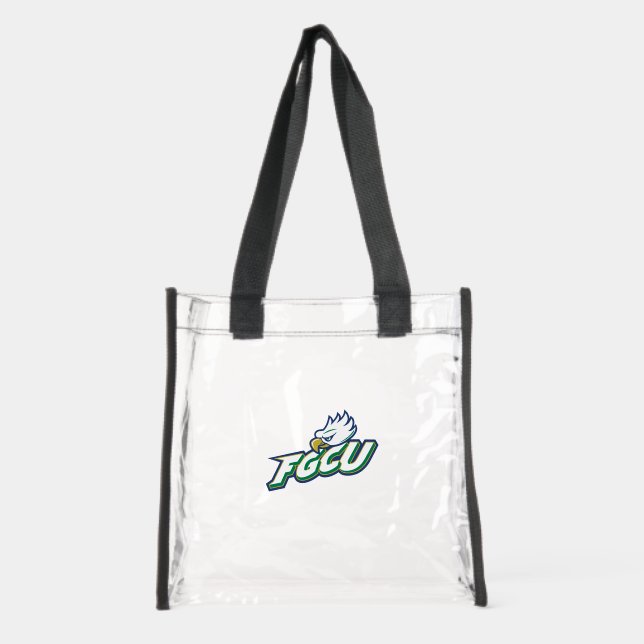 Florida Gulf Coast University Clear Tote Bag (Front)